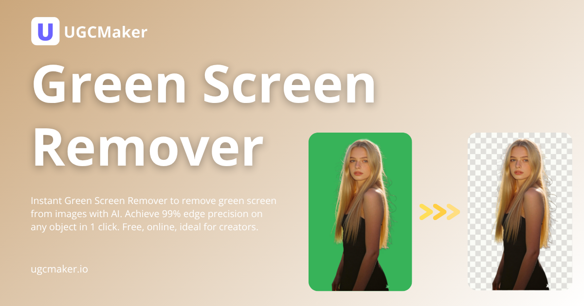 Free Green Screen Remover - Pro Chroma Key for Images Online