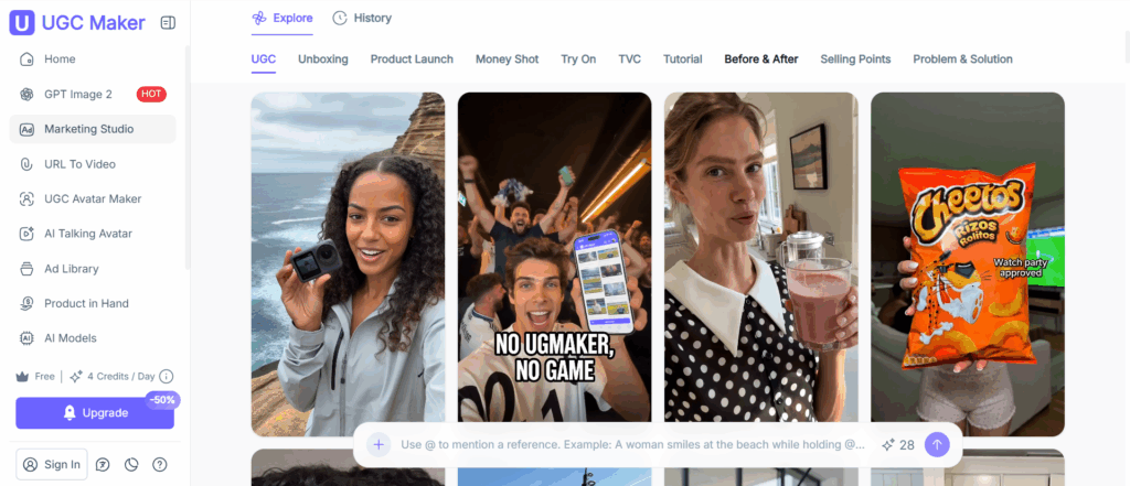UGC Maker Marketing Studio