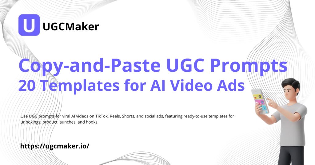 Copy-and-Paste UGC Prompts: 20 Templates for AI Video Ads