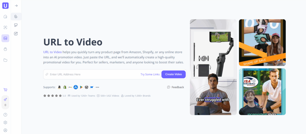 URL to video