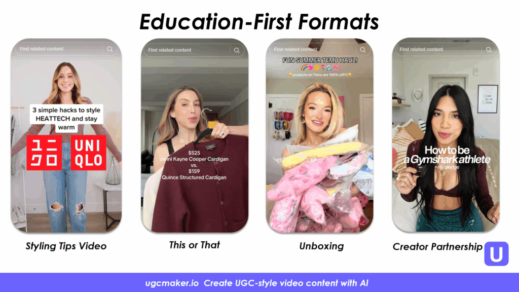 Category 4 — Education-First Formats