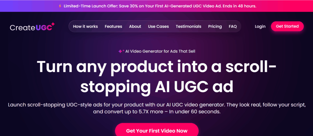 CreateUGC AI