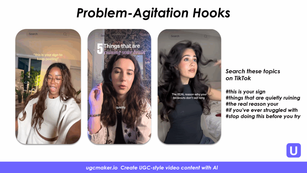 Problem-Agitation Hooks