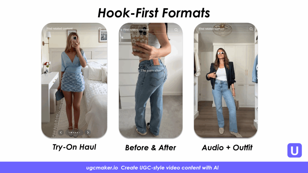 Category 1 — Hook-First Formats
