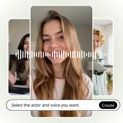 Choose Actors, Voices, and UGC Styles