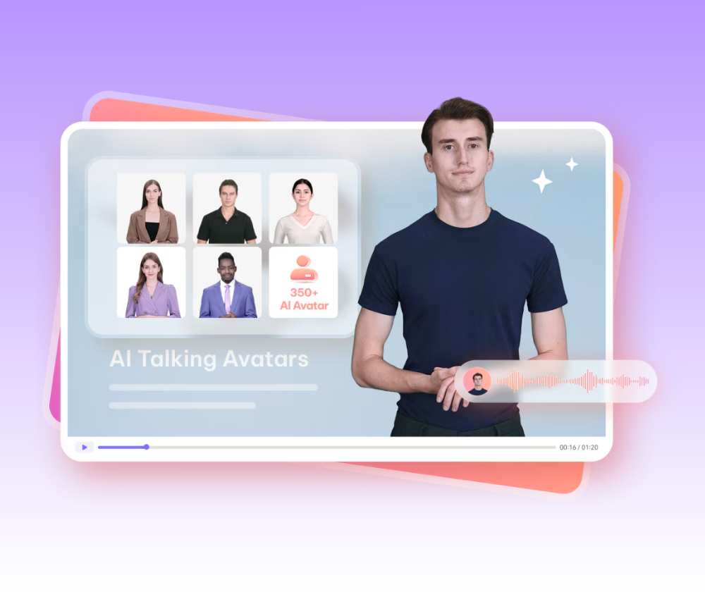 AI Talking Avatar Generator - Free Pro Lifelike Video Online
