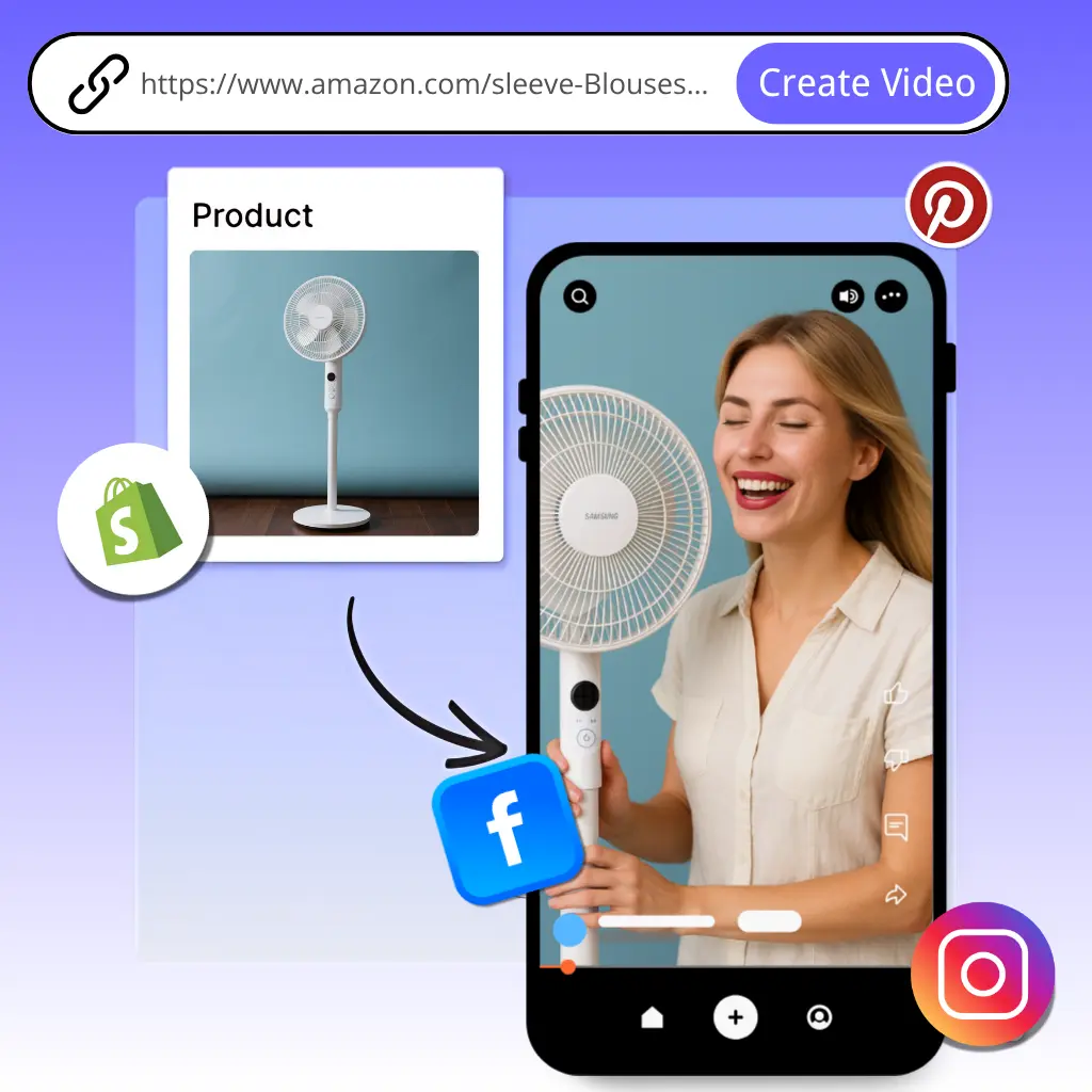 URL to Video - Convert URL to Video Fast with AI Free Online