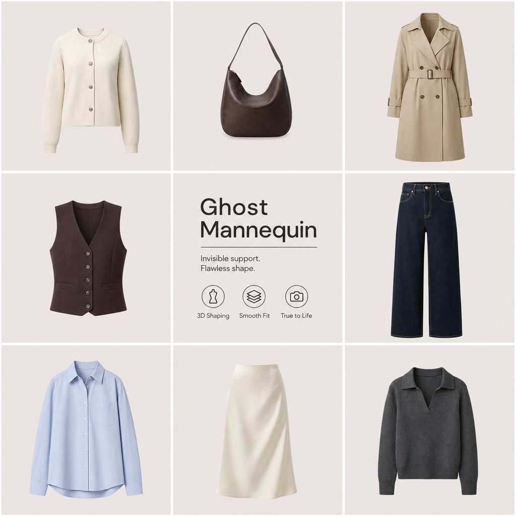 Retos reales de la fotografía de producto — Generador de Maniquí Fantasma con IA elimina el cuello de botella del estudio