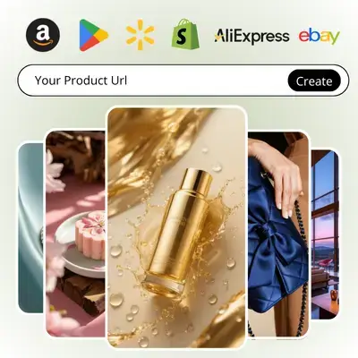 Paste Your Product Link to Auto-Collect Visuals