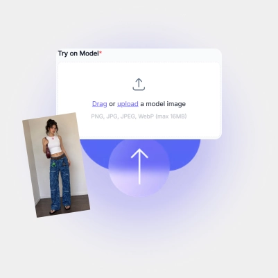 Upload a Clear Model Photo