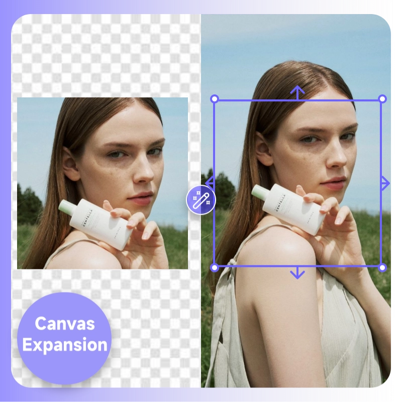 Canvas Expansion Instead of Cropping