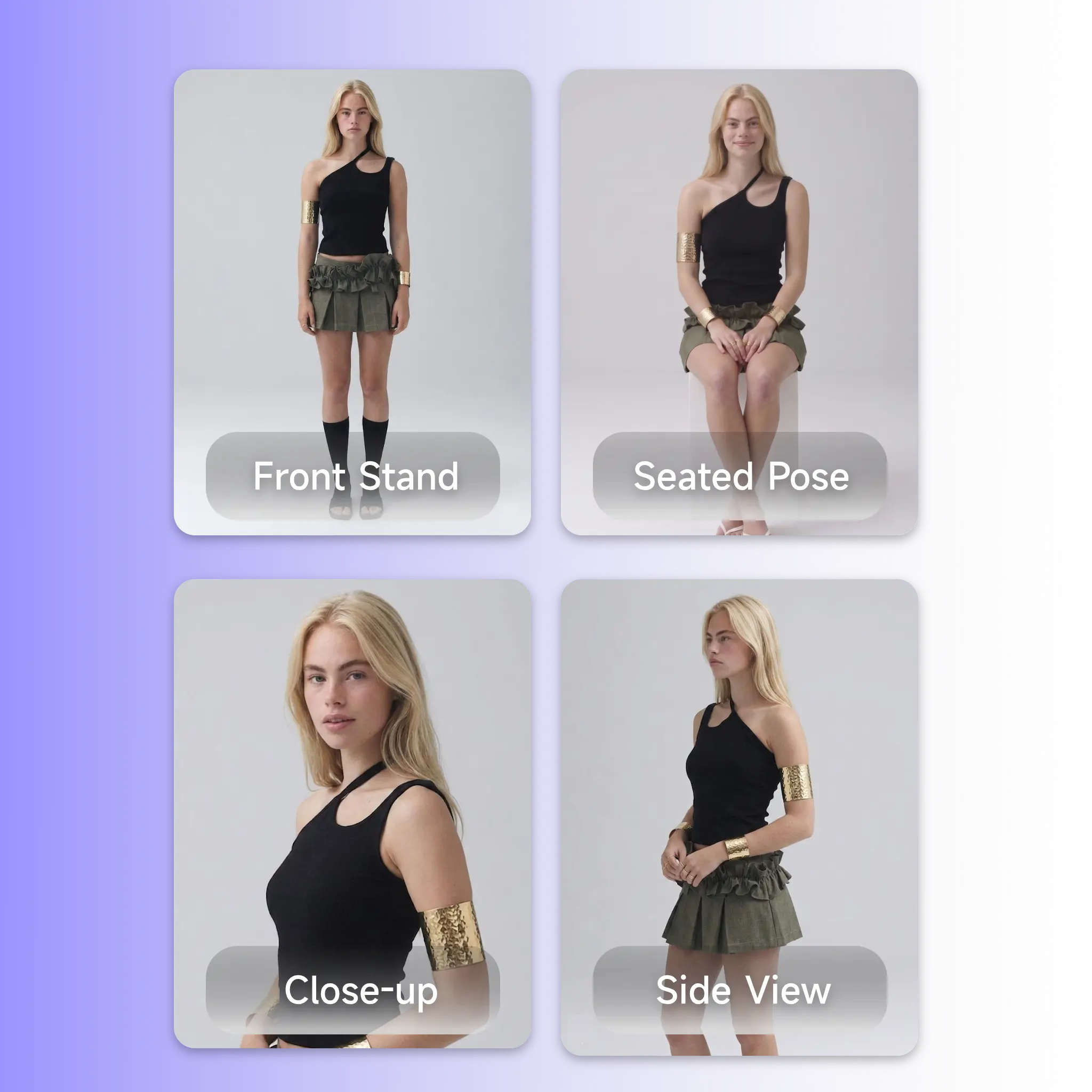 Generador de Poses con IA – Creador de Poses eCommerce Multiángulo Gratis