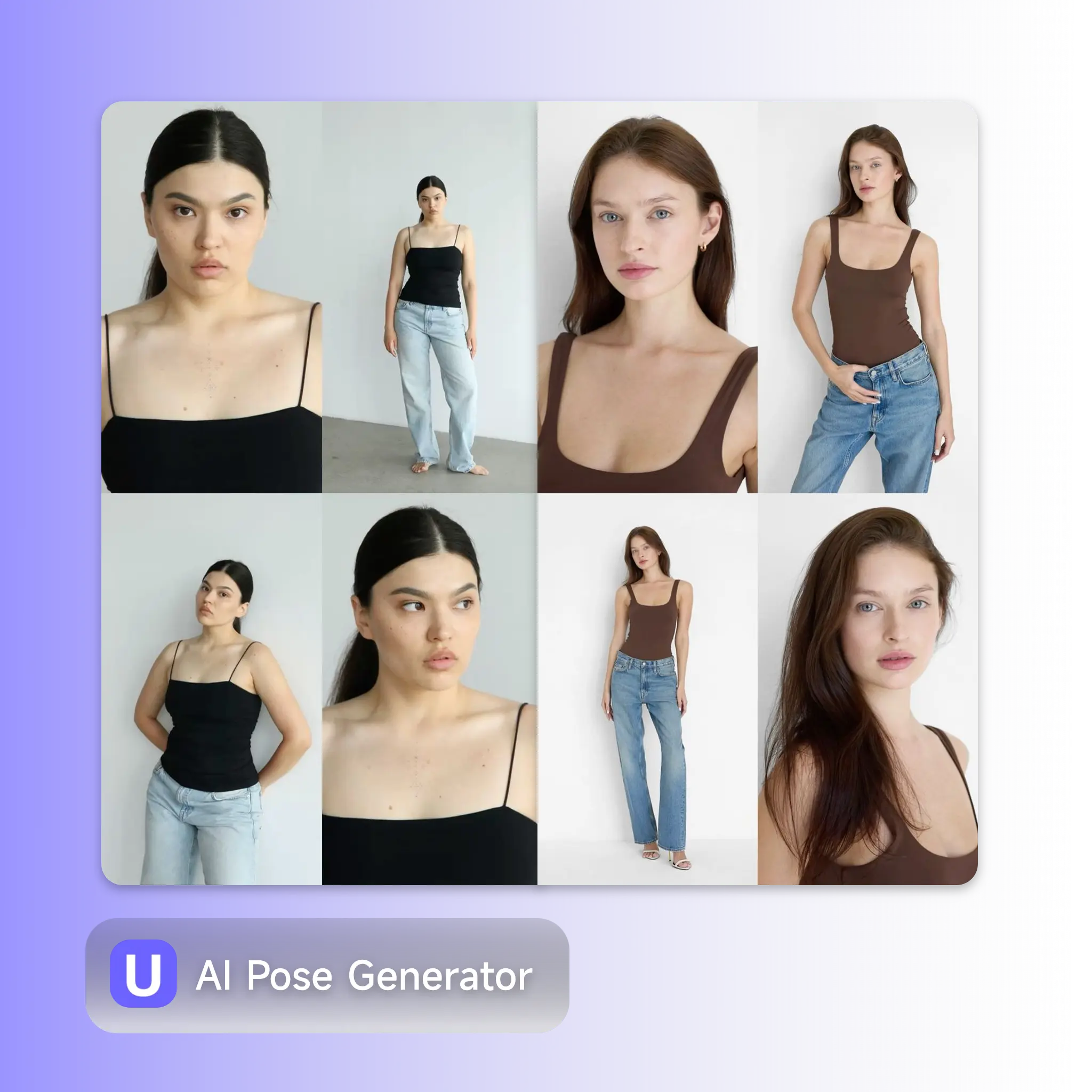 Generador de Poses con IA – Creador de Poses eCommerce Multiángulo Gratis