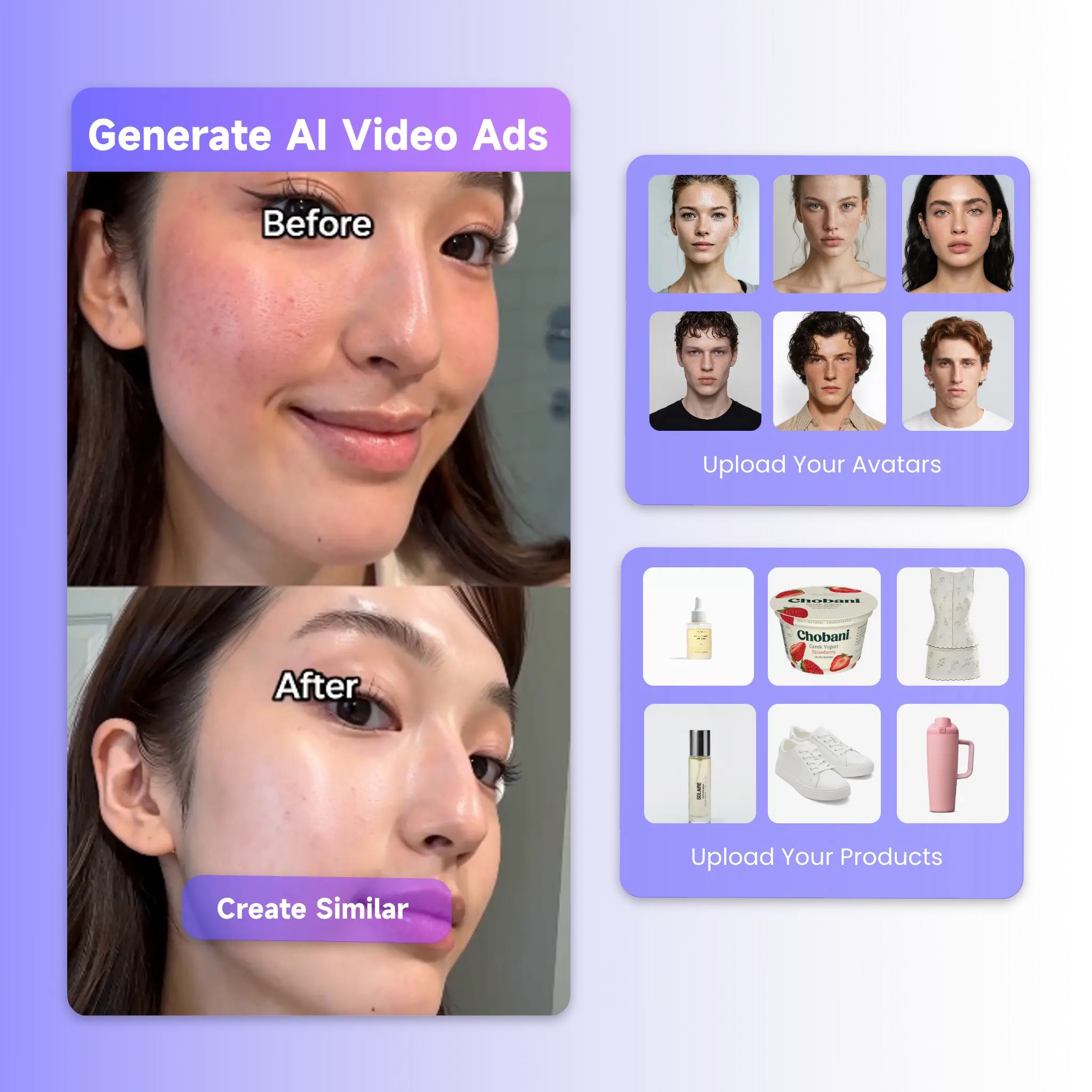 Before After Video Generator: Create UGC Transformation Ads