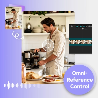 Omni-Reference Control Across Every Shot