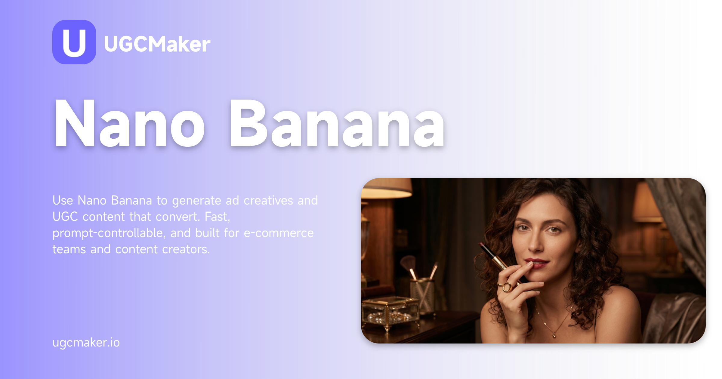 Nano Banana - Free Online AI Image Generator for Ads & UGC