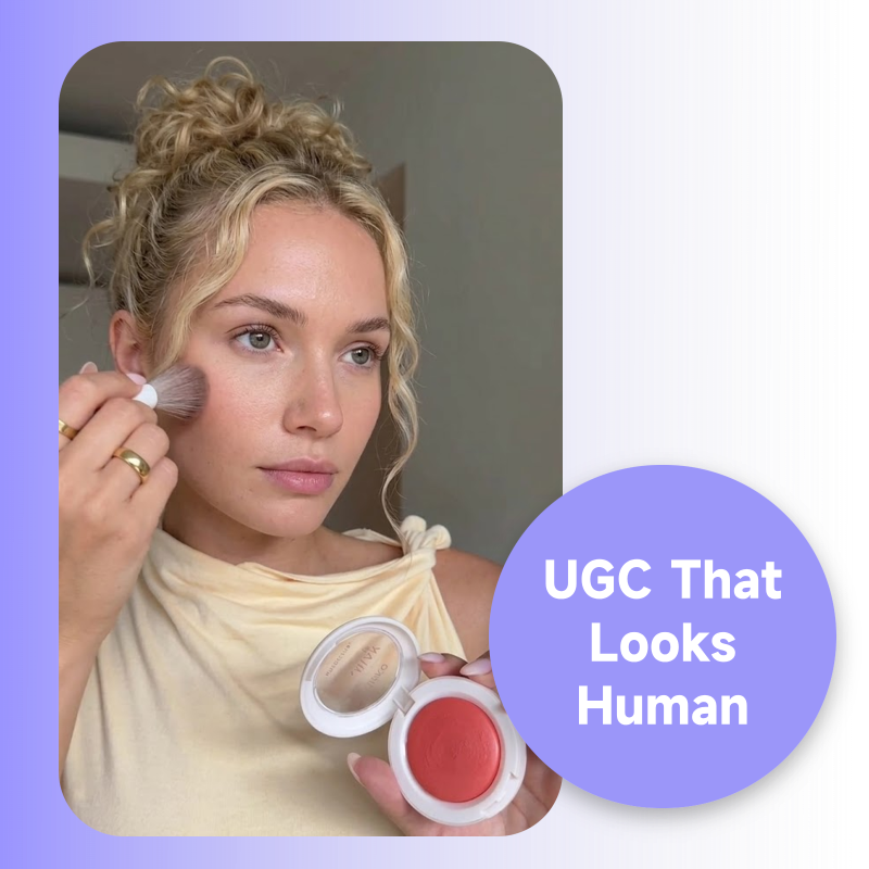 UGC That Looks Human, Not Generated