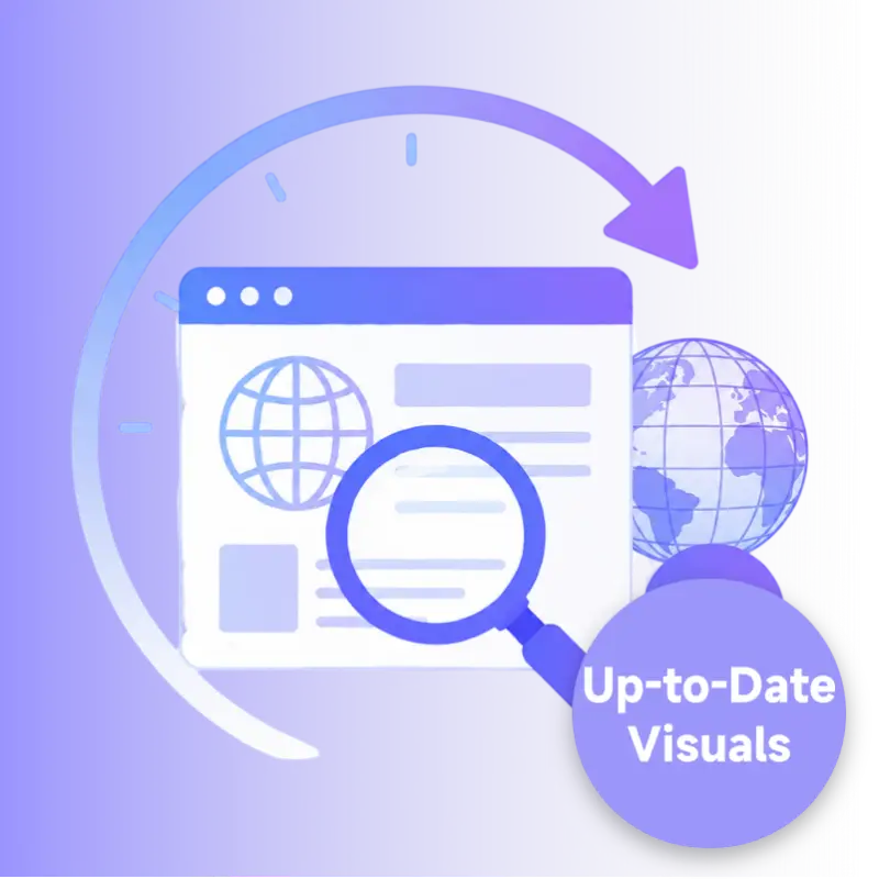 Búsqueda Web en Tiempo Real para Imágenes Actualizadas