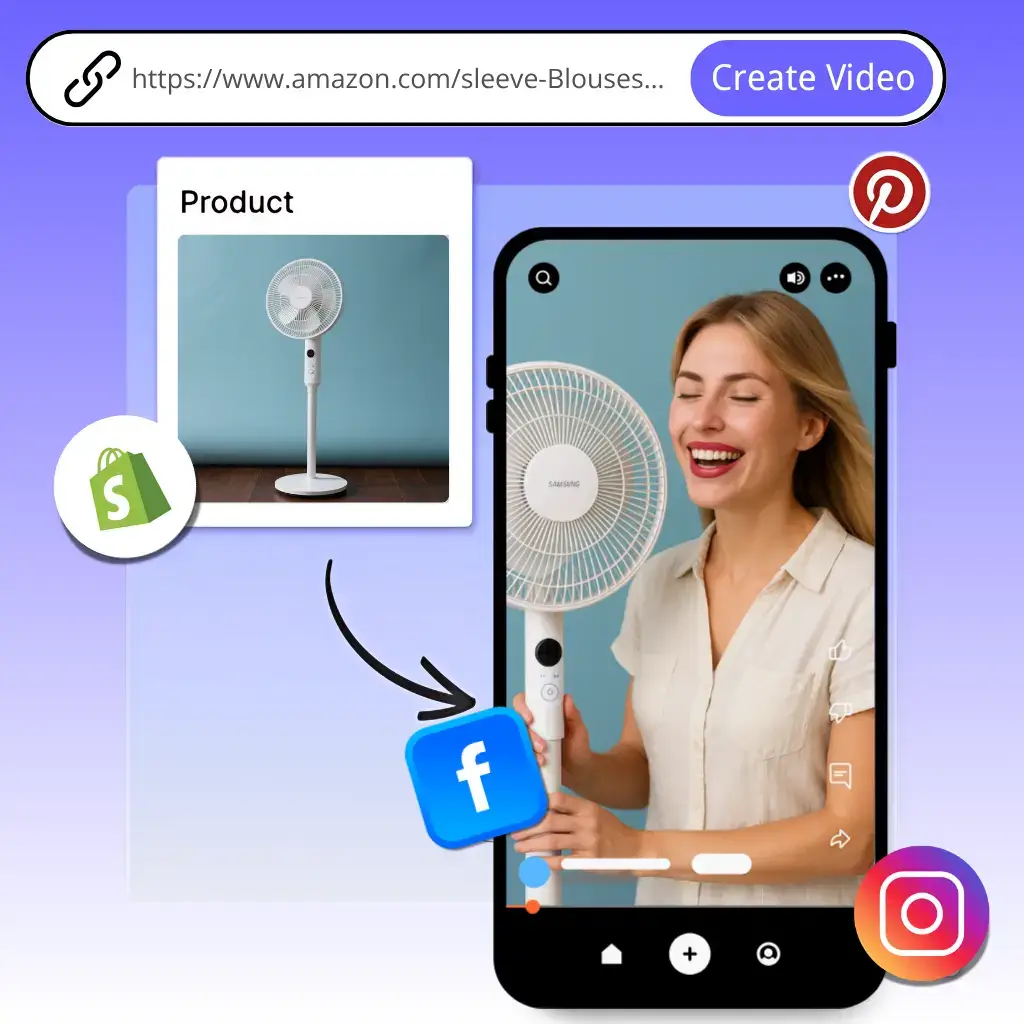 URL to Video - Convert URL to Video Fast with AI Free Online