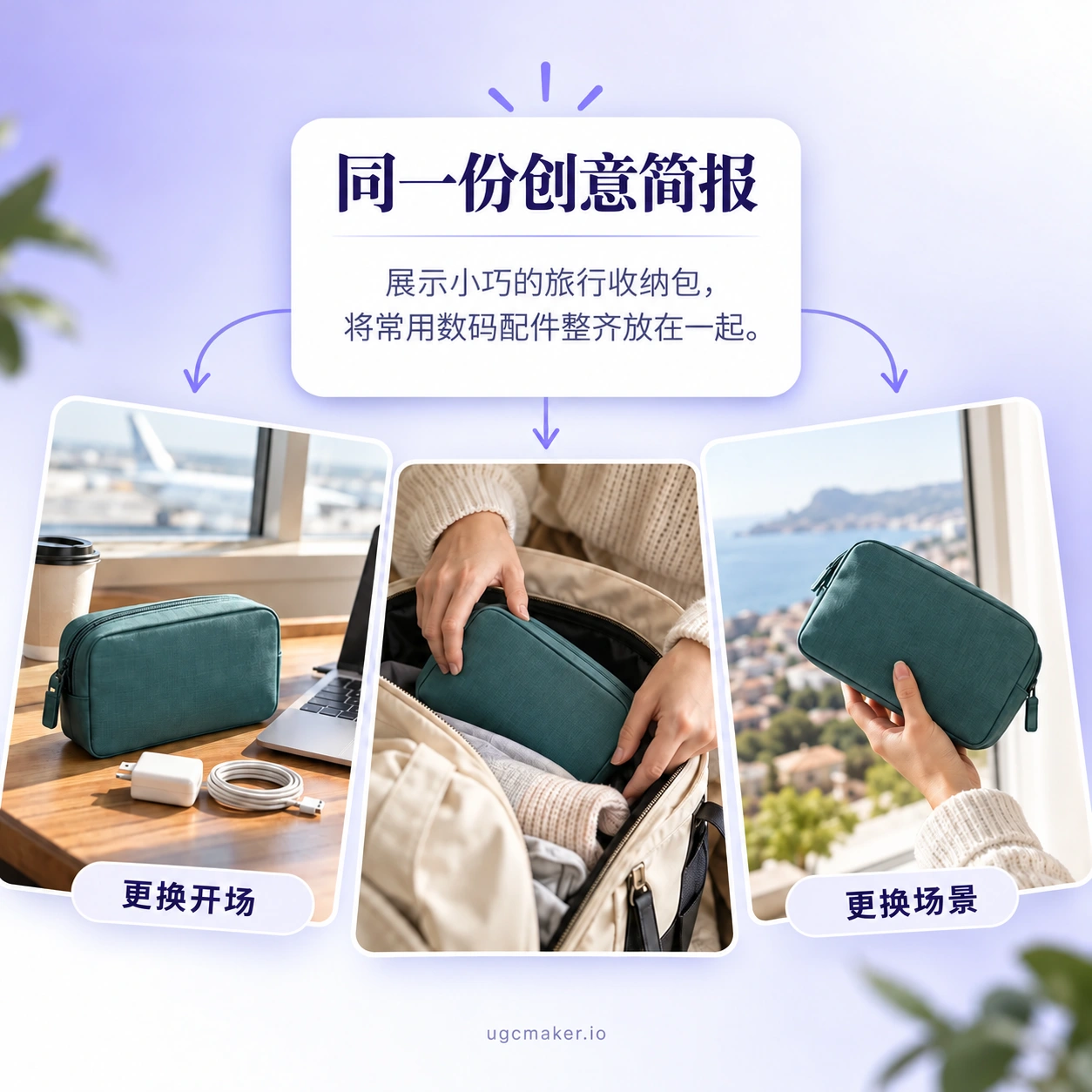 让同一份简报便于调整
